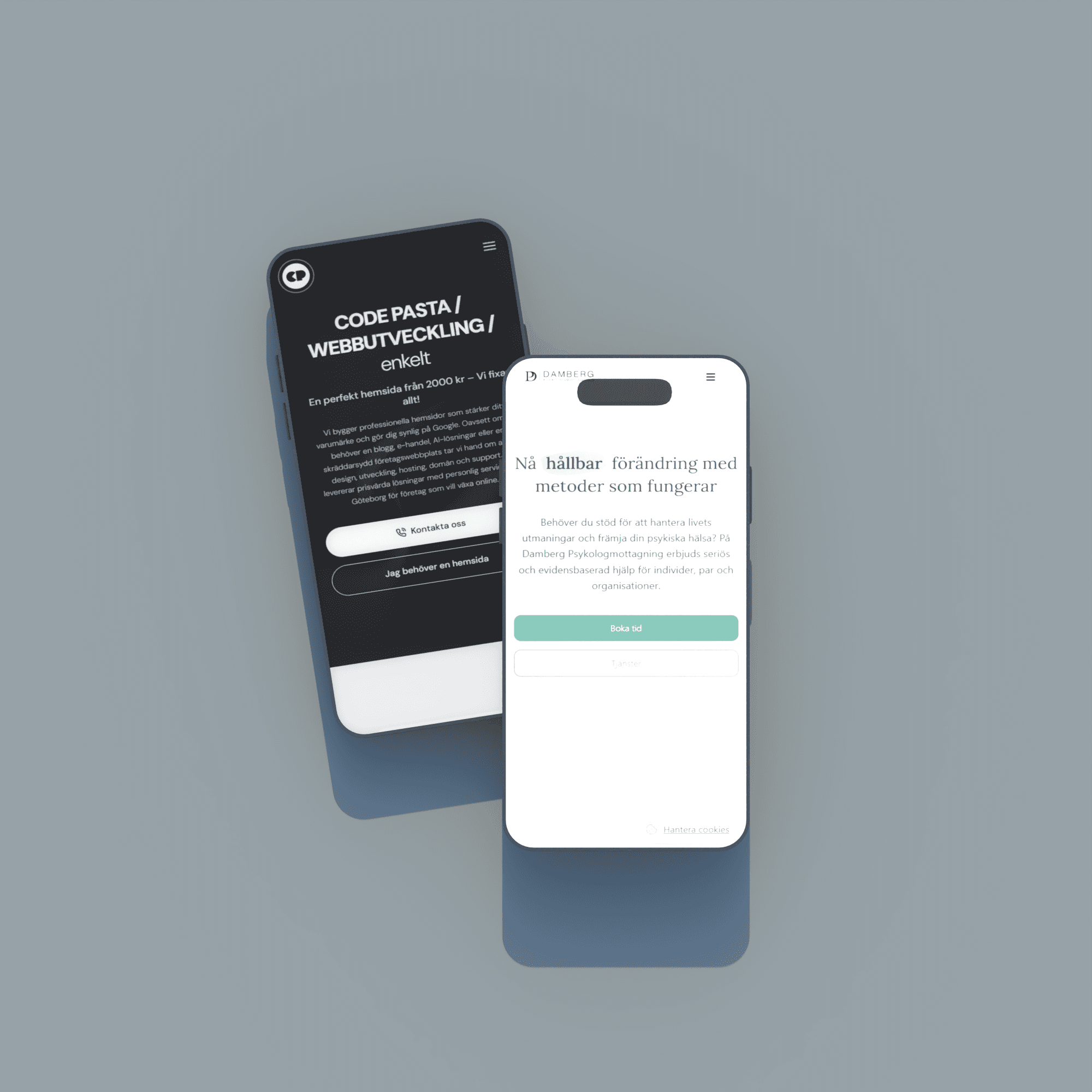 Responsiva webbplatser som fungerar på mobil och dator